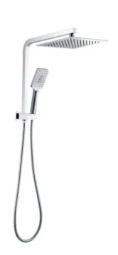 Chrome Plating Square Shower Column Suit