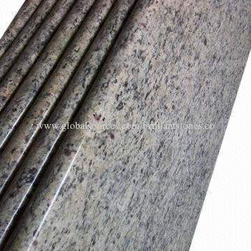 Granite Counter-tops, Giallo Cecillia Material, Polished, Laminated Full Bull-nose Edges