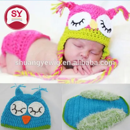 Lovely Winter baby beanie hat with beanie boo and custom pom pom