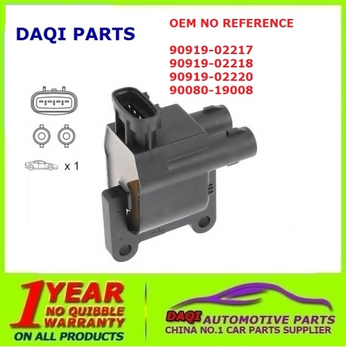 Ignition Coil 90919-02218 with ISO/TS16949 for Toyota Camry Avensis