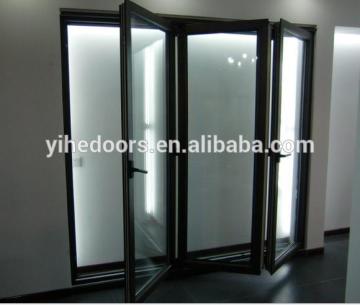 Aluminum alloy fame low-e glass interior folding doors