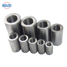 Construction material steel rod splicing rebar coupler price