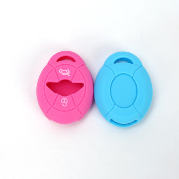 Silicone protecting key case cover for BMW