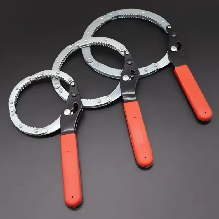 Universal Oil Filter Wrench Hand Tool Cartridge Wrench Adjustable Oil Filter Wrenches Steel Oil Filter Strap Wrench Jpg