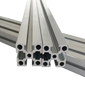 Anodized T-Slot Aluminum Screen Frame Profiles: 20x20, 30x30, 40x40 Extrusion Profiles