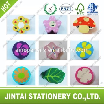 leaf shape 2D eraser