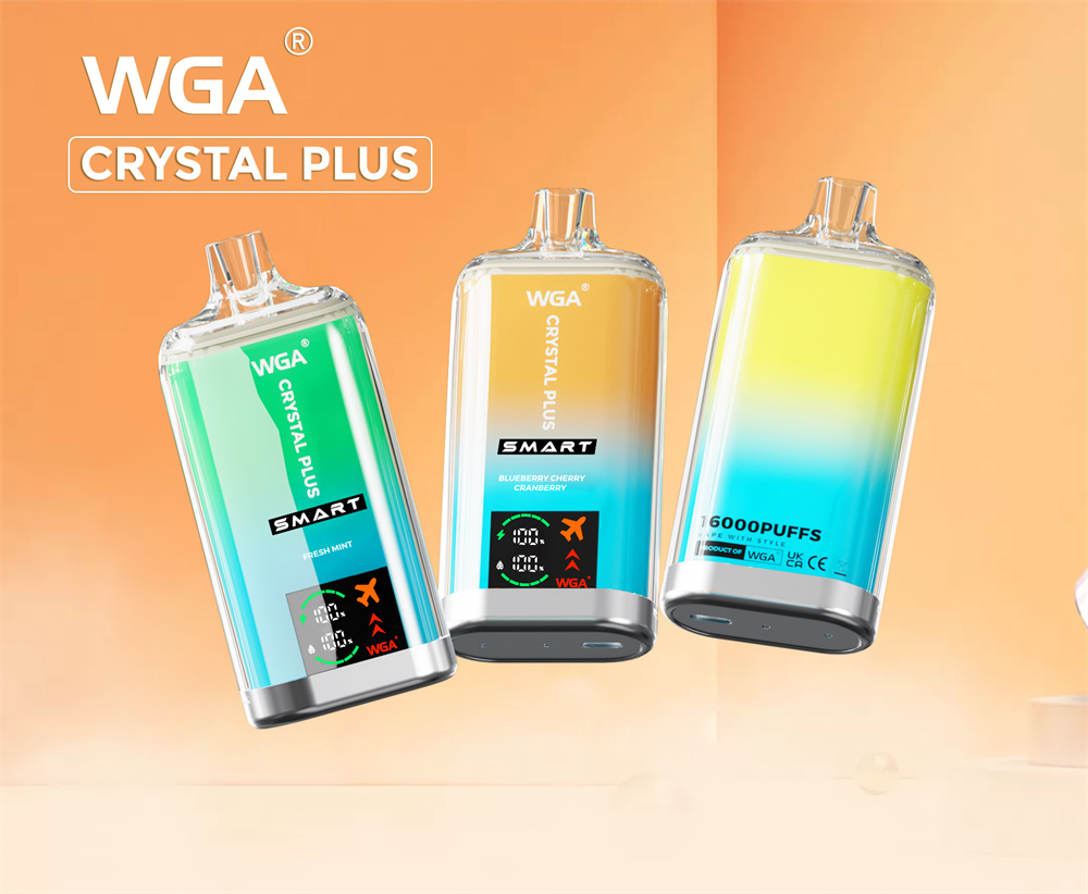 WGA Crystal Plus Smart 16000 Puffs en stock