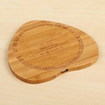 Qi Wireless Round Cahaging pad kanggo iPhone x