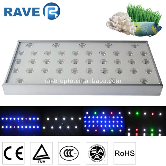 2016 highly recommend programmable full spectrum LED Aquarium Light with 3 watt led chips for coral and reef