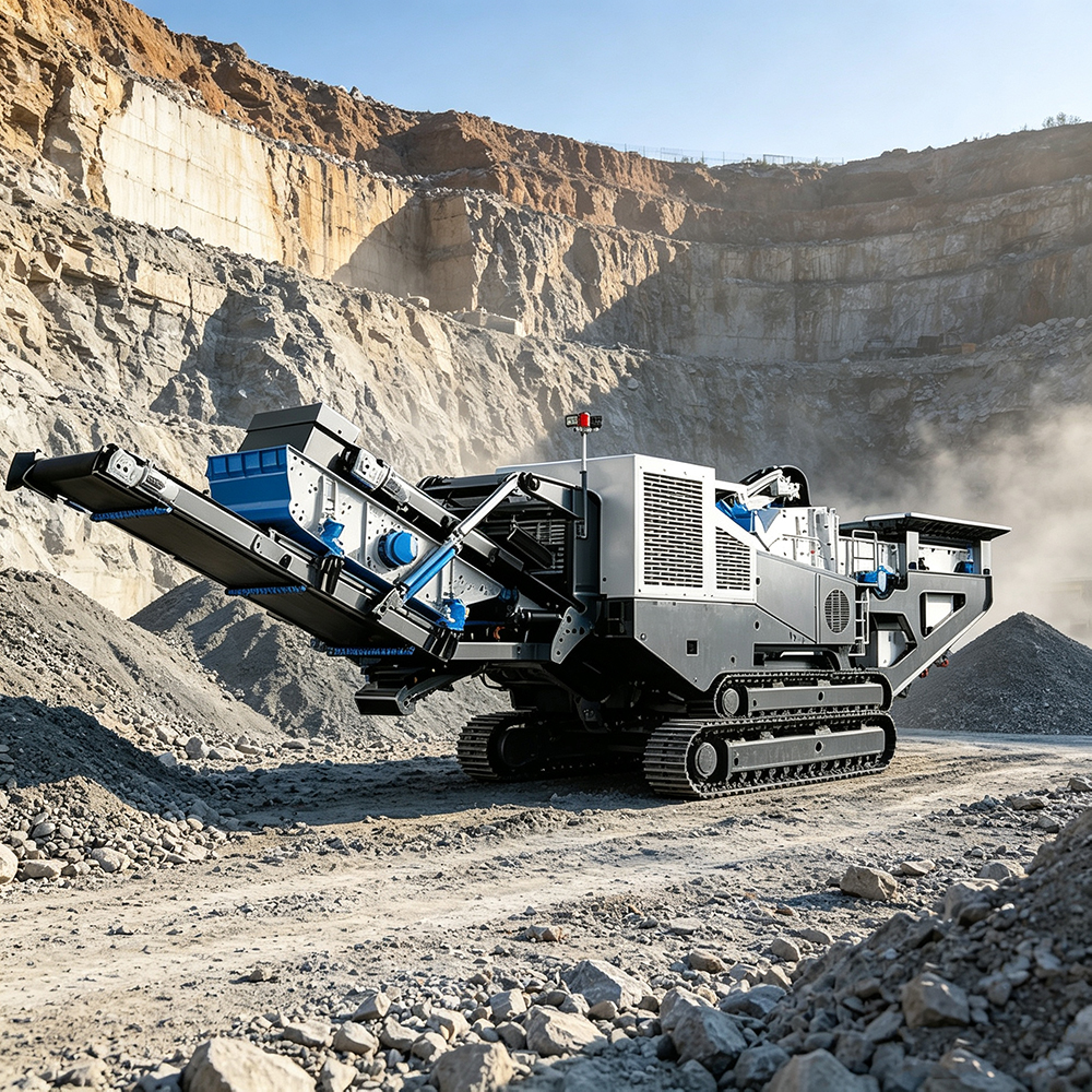 Mobile Impact Crushing Plant