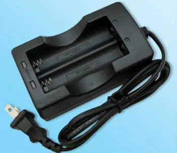 North American Standard Cabled Charger for 2 PCS 18650 Batteries