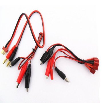 RC Connector Cable Set T Plug To Banana Connector For IMAX B6 B6AC Chargers