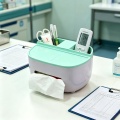 Caixa de lenços de mesa multifuncional