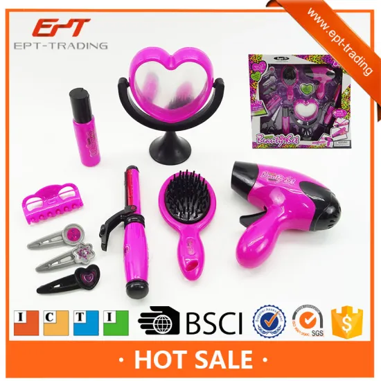 Fashion make up toys beauty hair girl toy set
