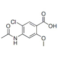 4-एसिटामिनो-5-क्लोरो-2-मेथोक्सिल बेंजोइक एसिड कैस 24201-13-6