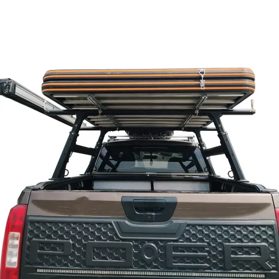 Universal Aluminum Adjustable Ladder Rack for Dodge Ram 1500 Pickup Truck