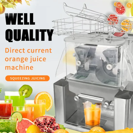 Stainless Steel Professional Automatic Orange Juicer Machine