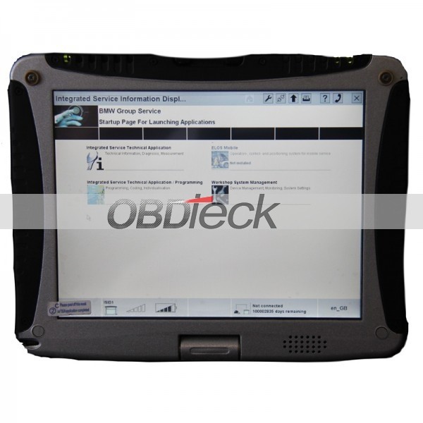 BMW ICOM HDD for Panasonic 10/2013