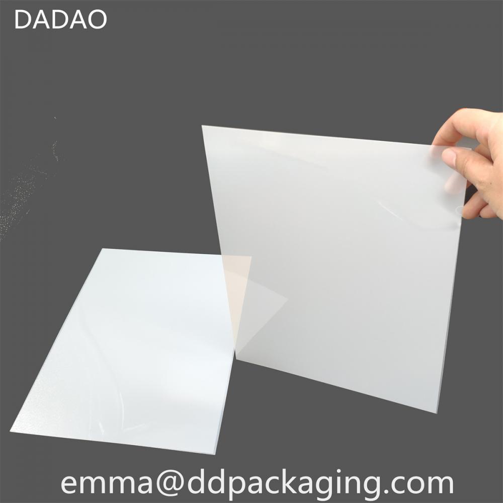 10 Mil Mylar Sheet Milky Translucent Pet Blank Stencil Making