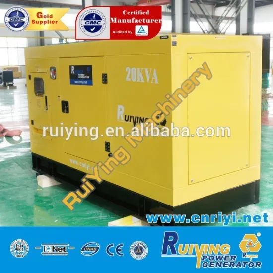 200KW Volvo engine silent type diesel generator
