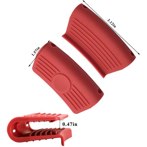 Silicone Hot Handle Holder Handle Mitts Potholders
