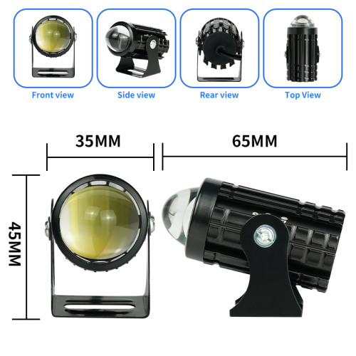 LiuHJG 23W 12V-80V Led Motorcycle Lighting Systems Spot Light