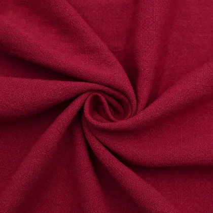 Fireproof Imitation Linen Cotton Viscose Blended Fabric