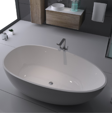 Egg Shaped Bathtub Acrylic Bathtub