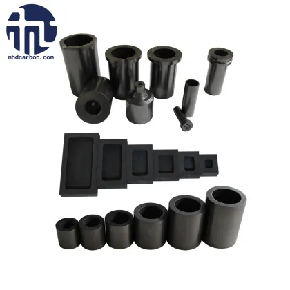 High quality graphite crucible for melting glass
