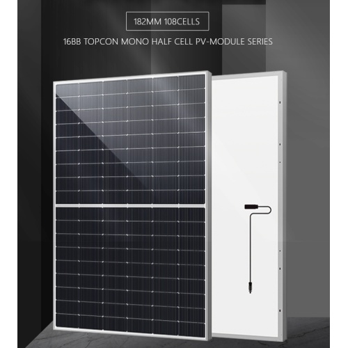 N-Type 430W TOPCon Bifacial Solar Module
