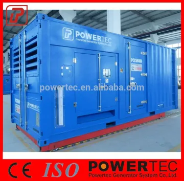 Fuel Container Diesel Generator from 800kw/1000kva made in china