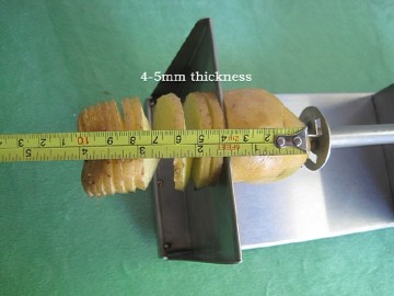 Carrot Slinky cutter/Carrot Slinky machine/Carrot Slinky maker