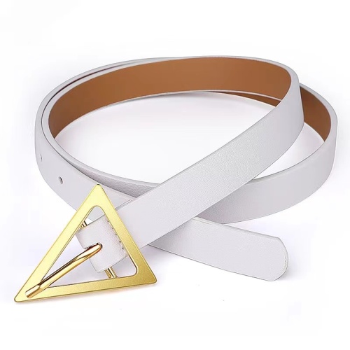 Trendy Women's Leather Waist Belt