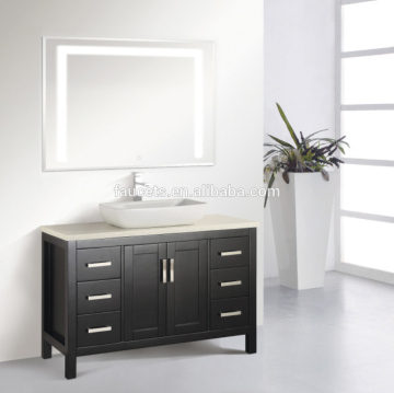 Transitional Art Basin Bathroom Cabinet