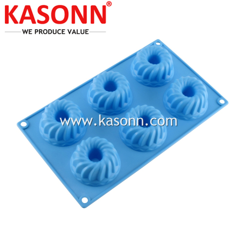 Mini Silicone Bunt Bundt Baking Mould Pan