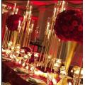 Large Floor Gold Taper Candle Holders For Wedding