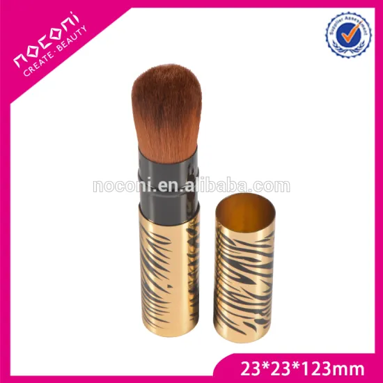 Wholesaler once Sided Restractable Makeup Brush with Cap