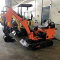 konstruksi kecil 0.8ton 1ton 1.5ton mini crawler excavator