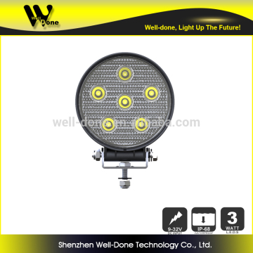 Original Design Manufacturer 4.4" Light Dancer Hot super bright IP68 18W car LED work light