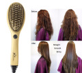 Hair Straightening Brush Ceramic 3D