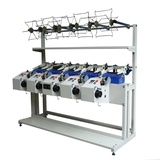 High Quality Custom Auto Hank to Cone Winding Machine for High Stretch Yarn