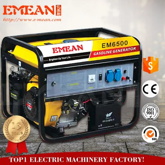 220 volt portable generator,2000-8500W gasoline generator set series