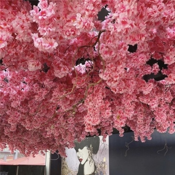 Customized Artificial Hanging Cherry Blossom Branch from YAYUN CH1039 Chinese Factory