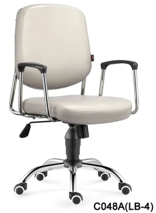 Small leather computer chair