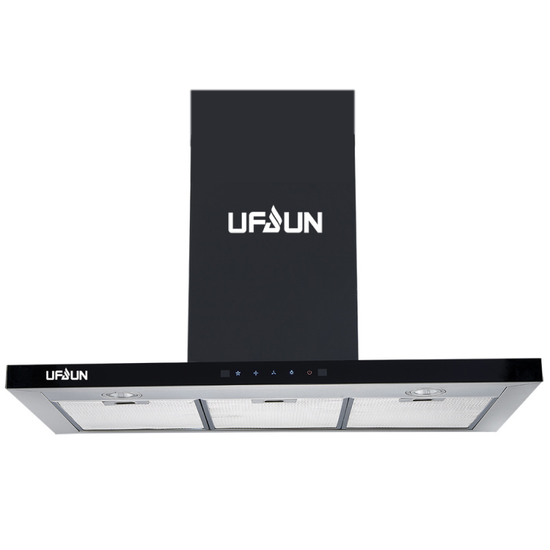 90cm Household T-shape Range Hood Kitchen Exhaust Cooker Hood Kitchen Appliances Smoke Extractor Hood