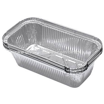 750mL Aluminum Foil Food Storage Container with SGS and FDA Marks