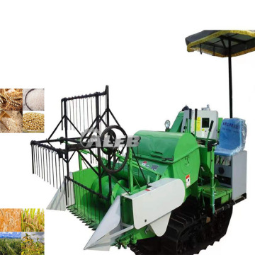 Piccola soluzioni di raccolta di riso e grano: crawler unire i raccoglitori e le macchine per mulini
