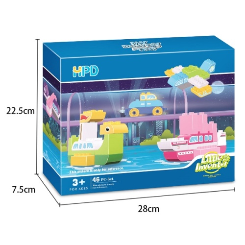 Plastic Educational Games Building Blocks