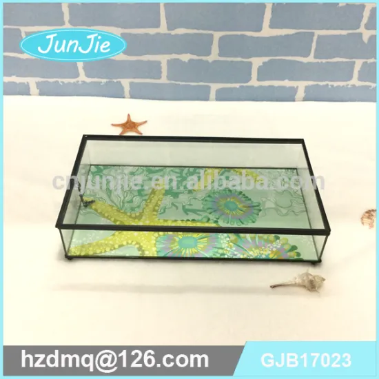 High Quality Cheap Glass Jewellry box