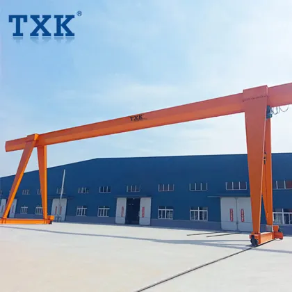 Used TXK 8t Single Beam Girder Portal Cranes for Construction Sites, Shipyards, and Warehouses
